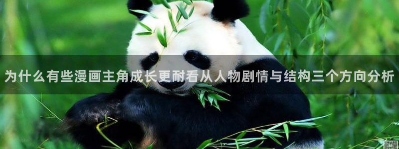 好用的漫画网站:为什么有些漫画主角成长更耐看从人物剧情与结构三个方向分析